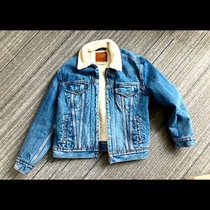 Levi Strauss Sherpa Jeans Jacket